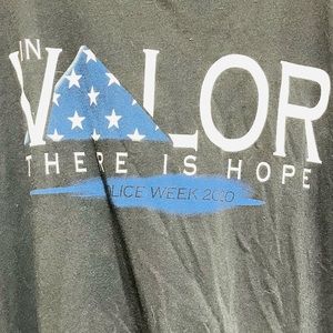 “In Valor There Is Hope”, Relentless Defender, Size 3XL